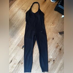 Black Lululemon Halter-Style One-Piece Jumpsuit